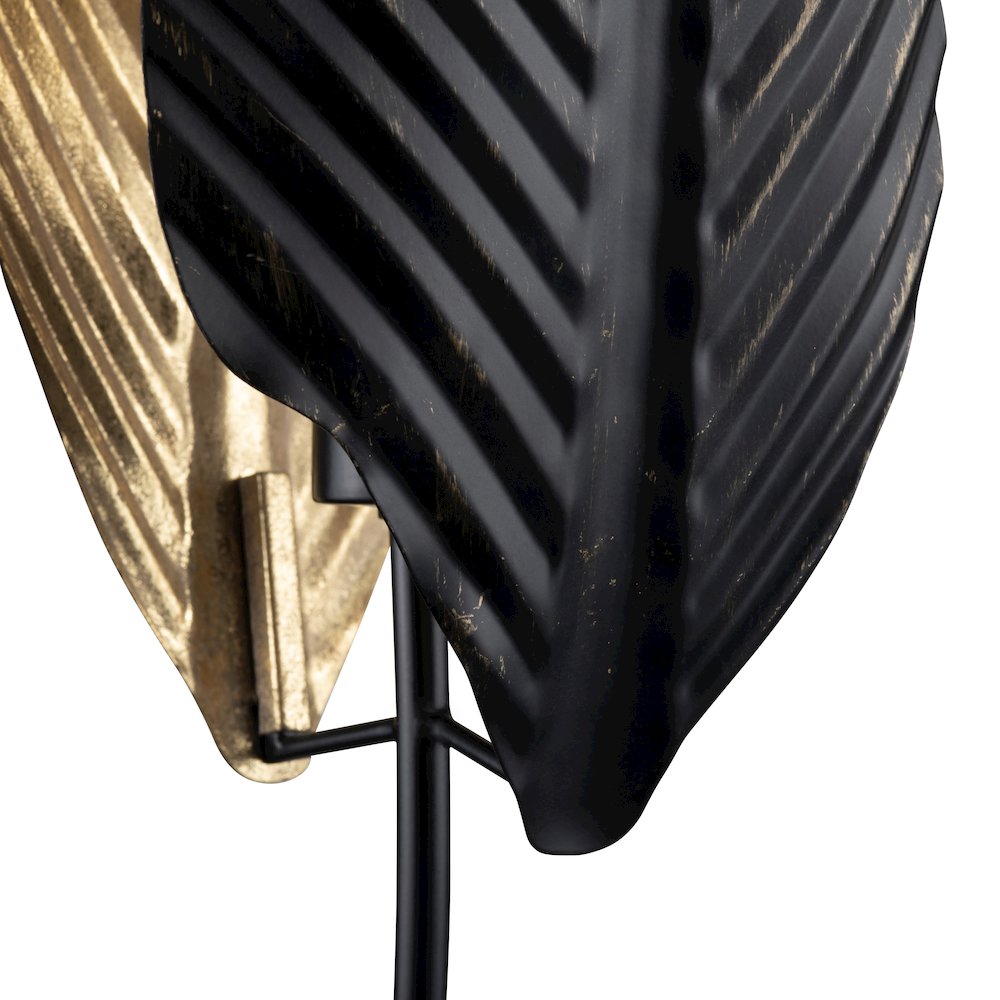 66.25"H Metal Floor Lamp With Metal Shade. Picture 3