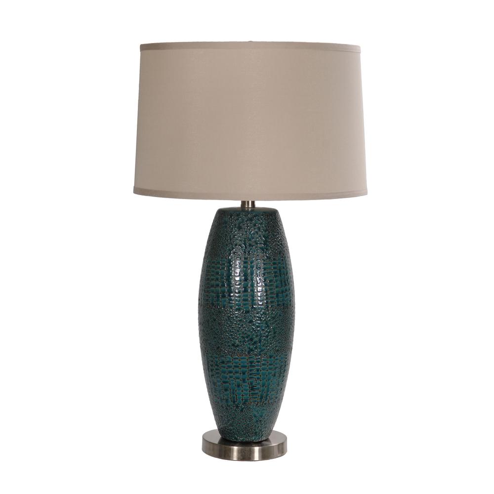 Melrose Blue Table Lamp. Picture 1
