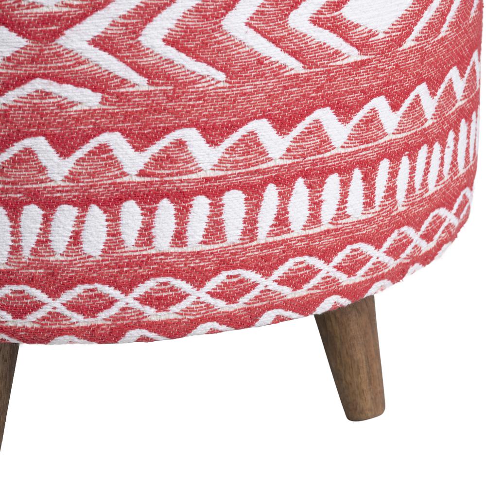 Halvorson Red Stool. Picture 2