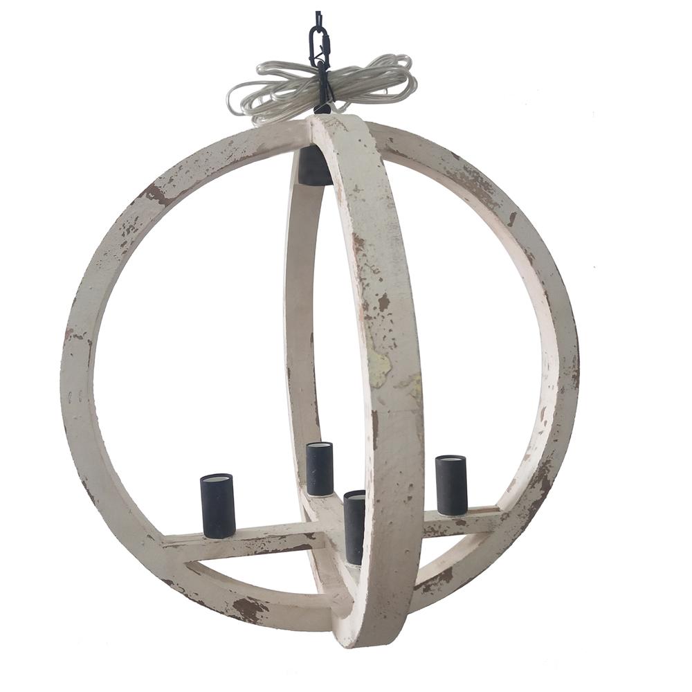 Jolla Wood Sphere Pendant Light. Picture 2