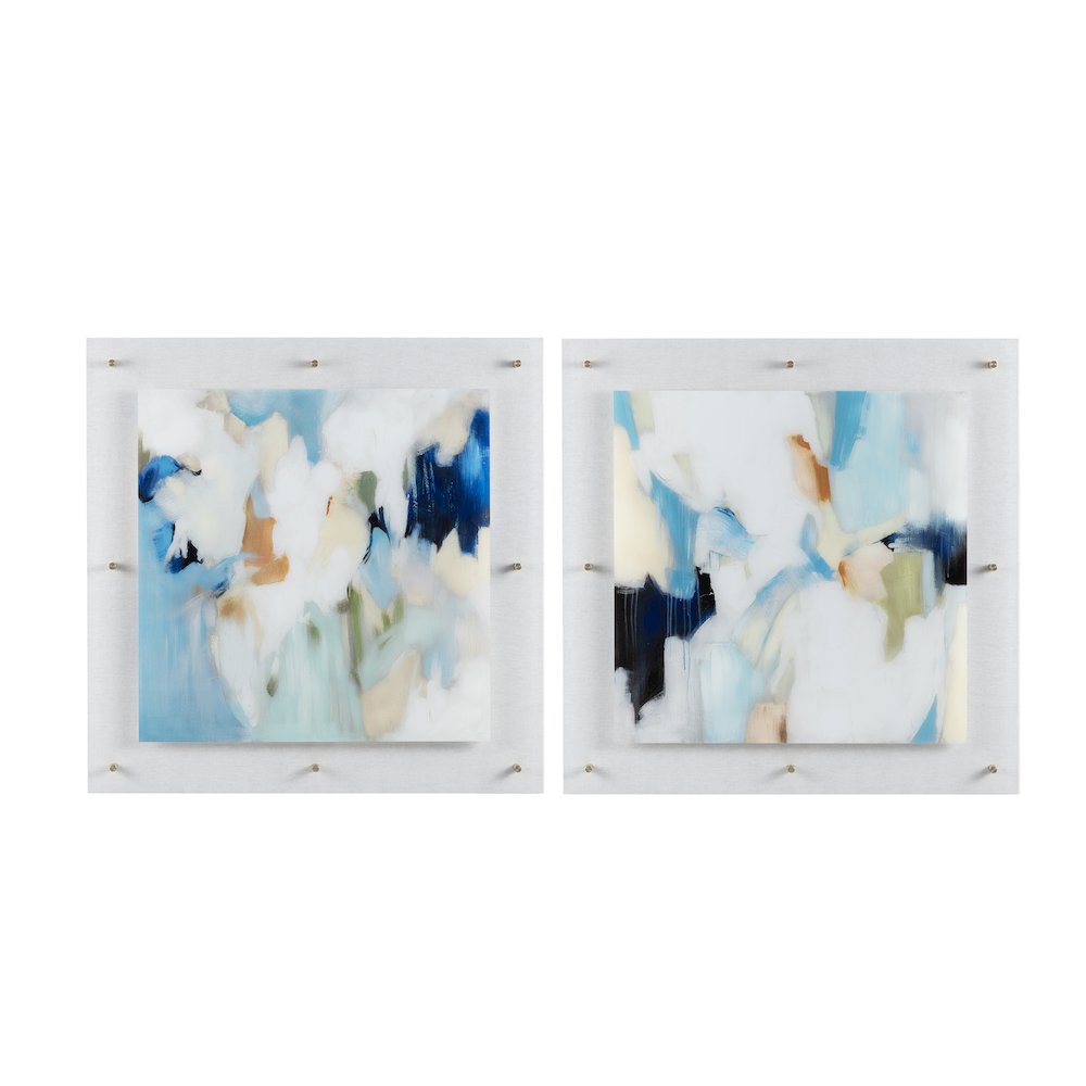 Color Waves 1 Wall Decor. Picture 1