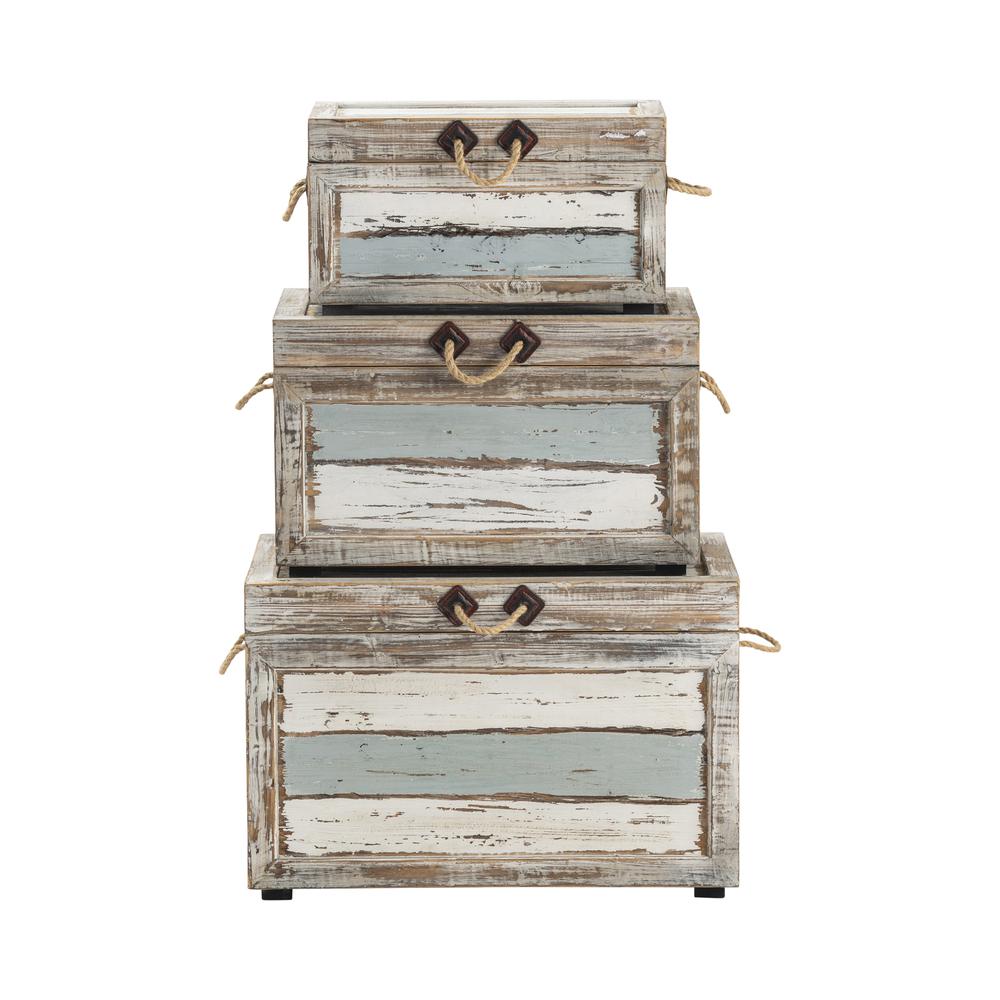 Crestview Collection Lenox White Circles Mirrored 2 Drawer Console Wood. Picture 1