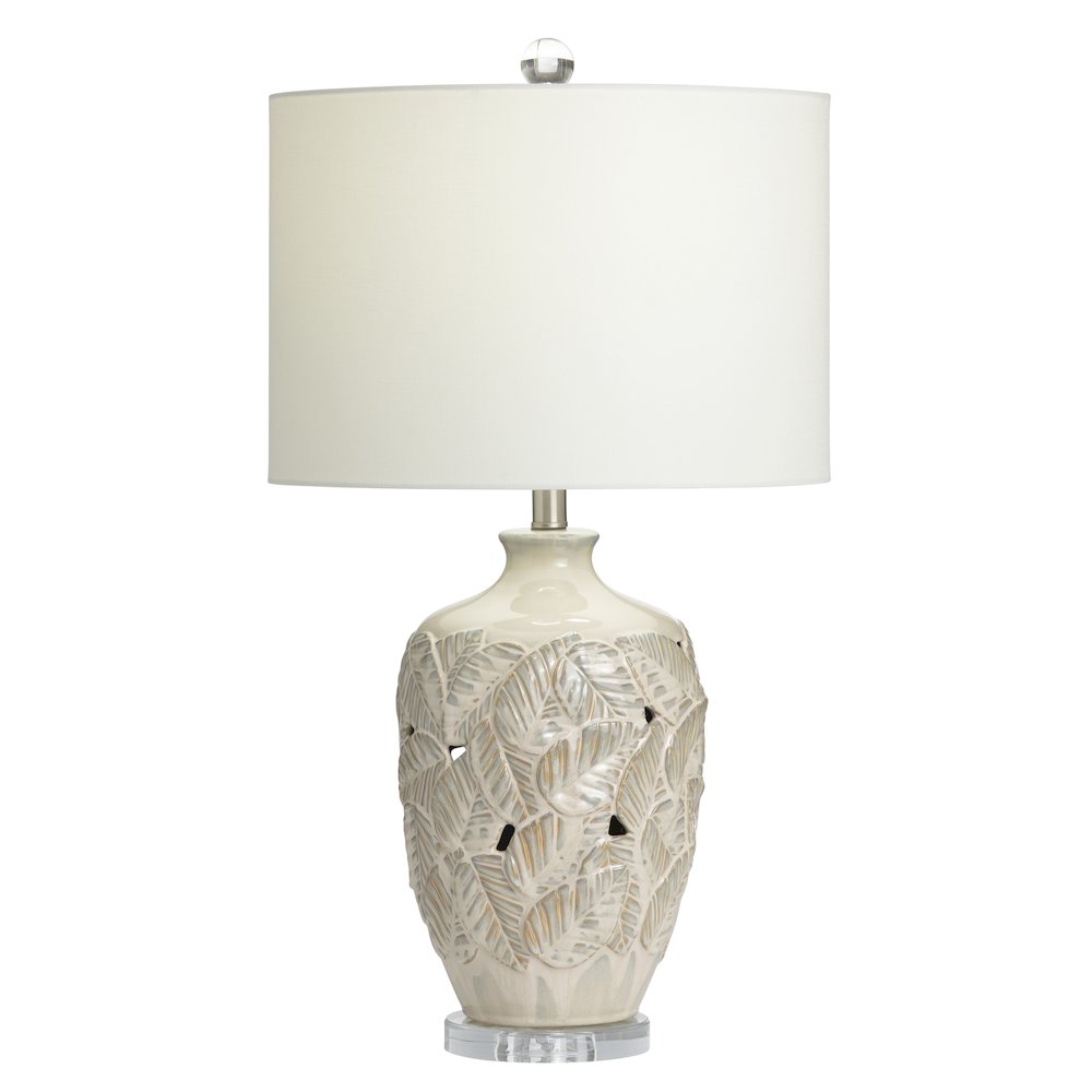 29"H Ceramic Table Lamp With Nightlight 1Pcs Ups Pack 3.95'. Picture 2
