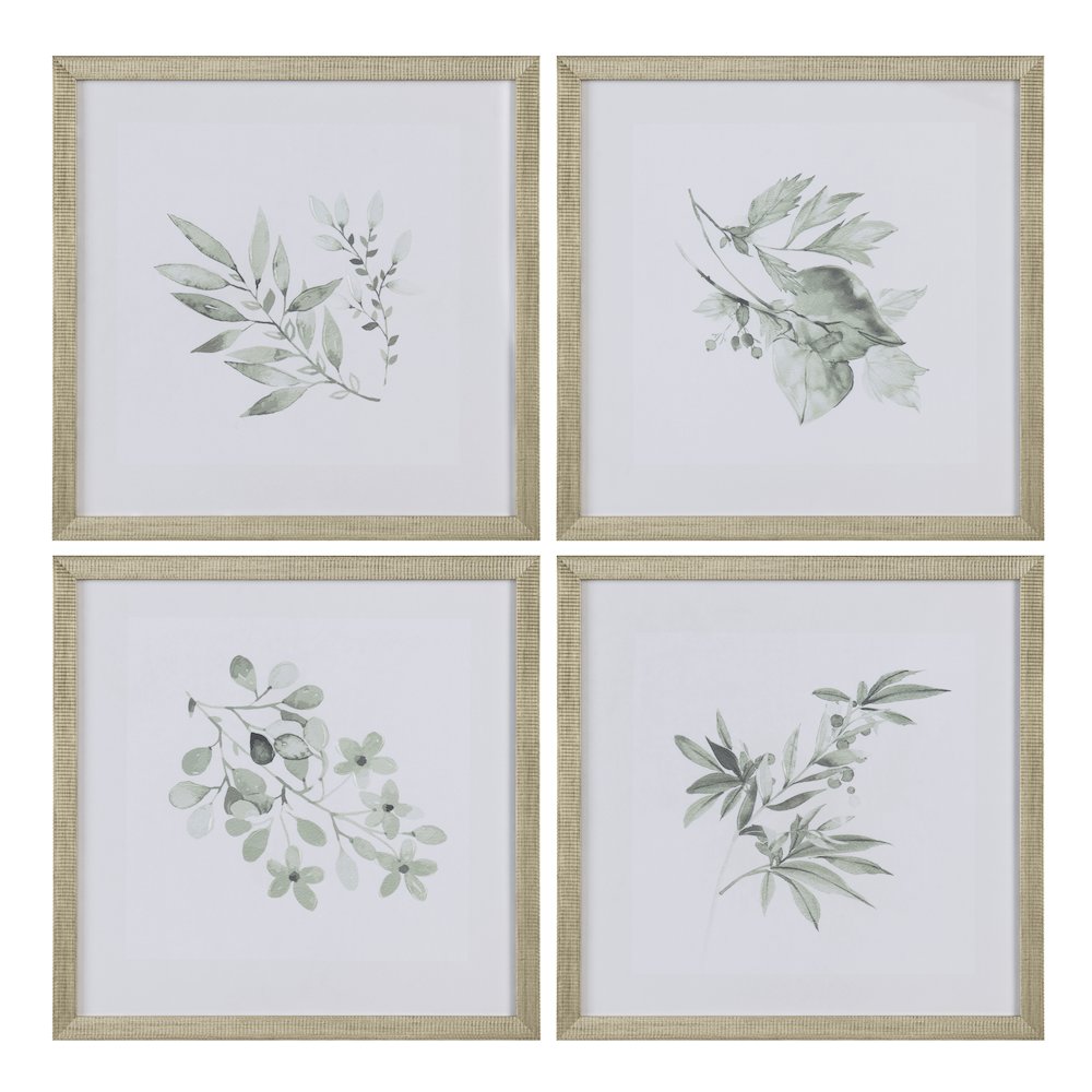 Sage Foliage Wall Decor. Picture 1