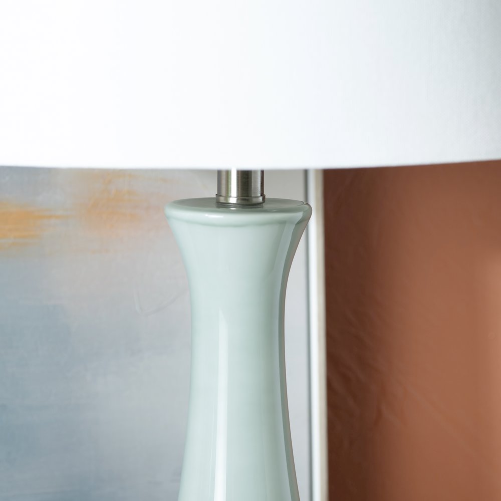 30.25"H Glass Table Lamp. Picture 5