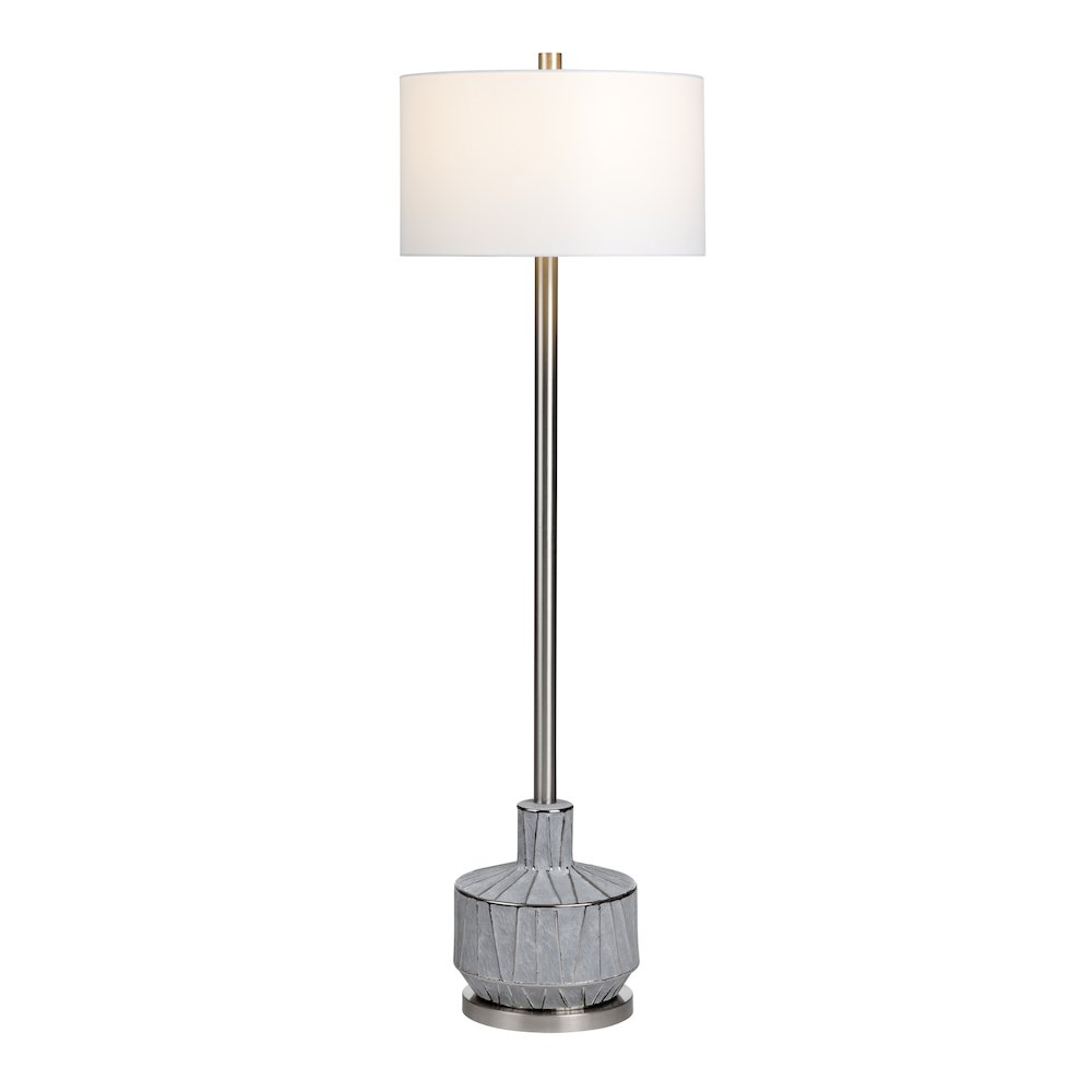 61"H Ceramic Floor Lamp. Picture 2