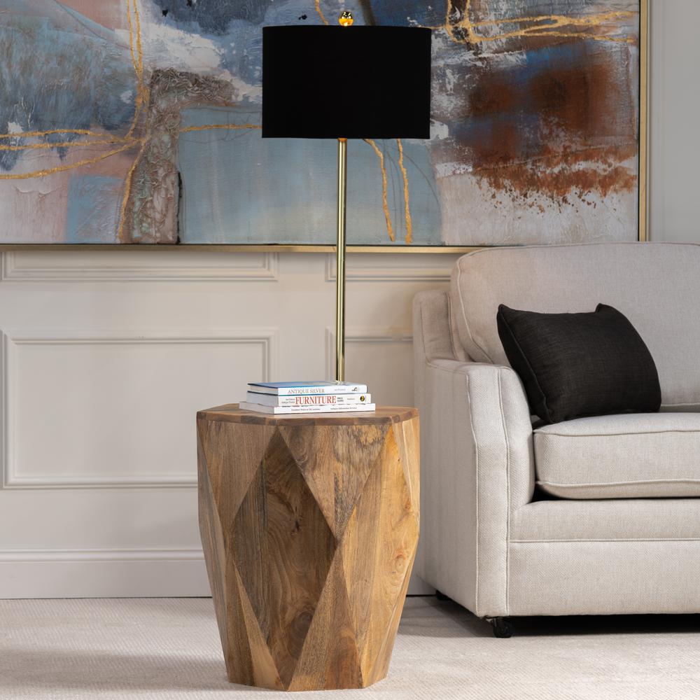 Crestview Collection CVFNR5089 Pleasant Hill 24 X 20 inch Light Brown End Table. Picture 3