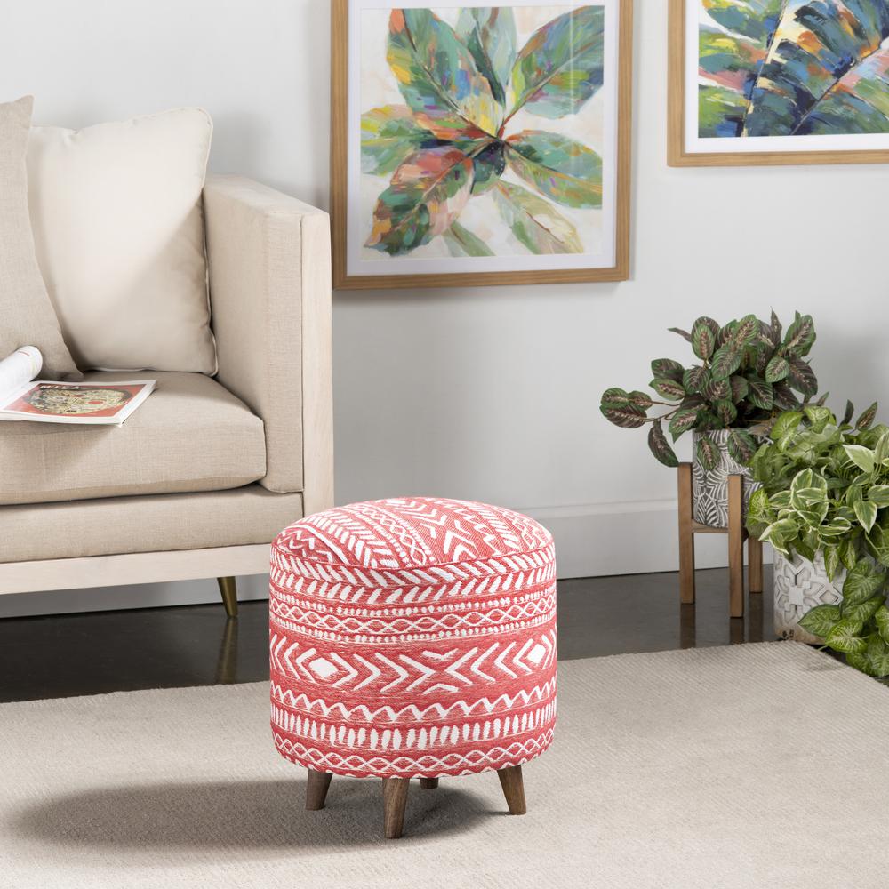 Halvorson Red Stool. Picture 3