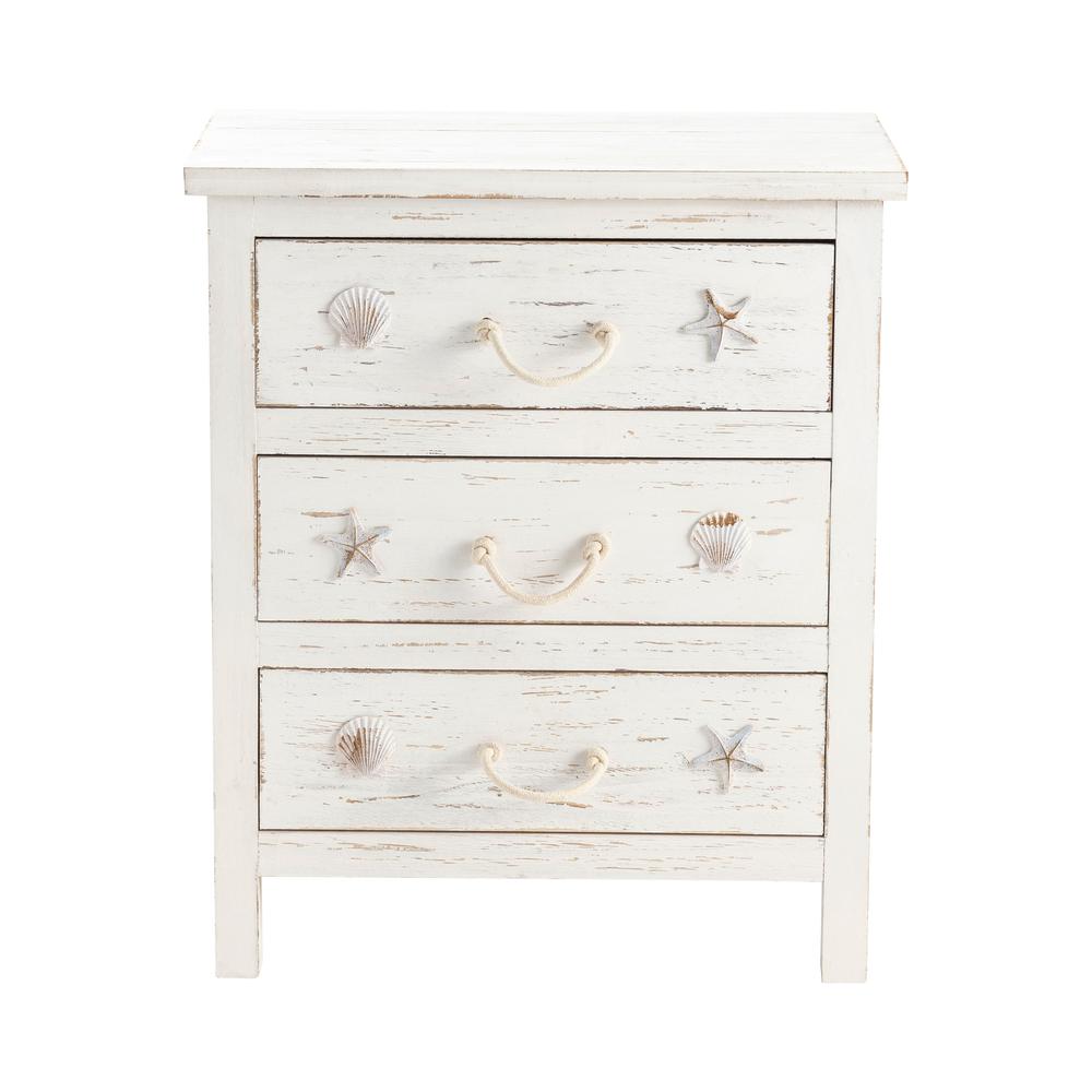 Seaside Three-Drawer Chest. Picture 1
