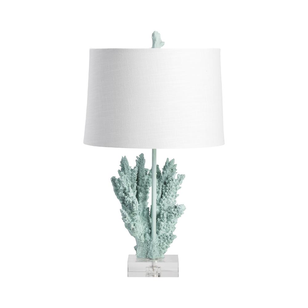 Crestview Collection 24.5"H Resin + CRYSTEL Base Table LAMP 1PK/2.5' Lighting. Picture 4