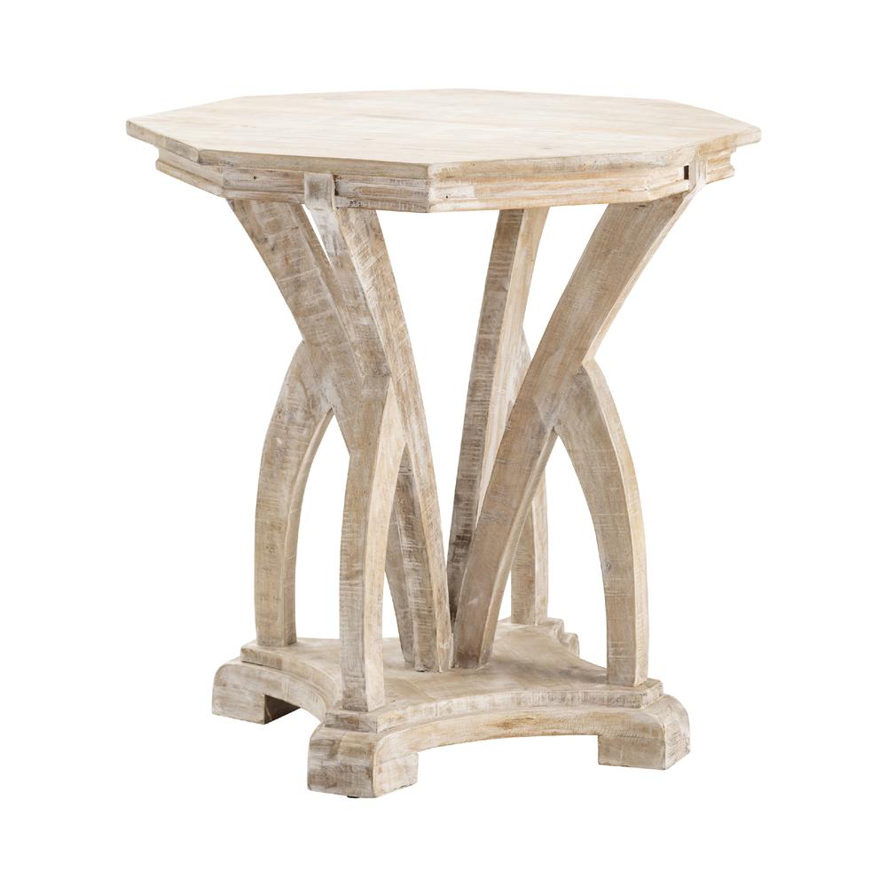 Crestview Collection CVFNR782 28.5" Round Accent Table Accessories. Picture 1