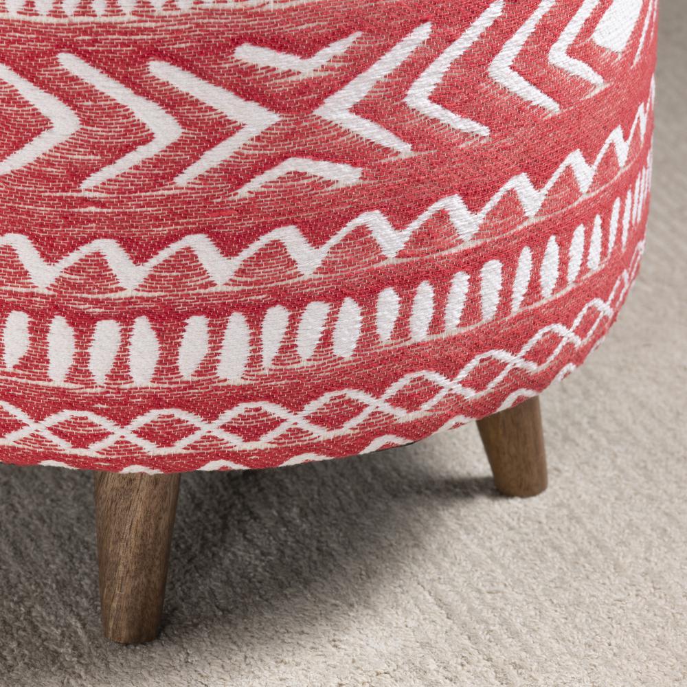 Halvorson Red Stool. Picture 4