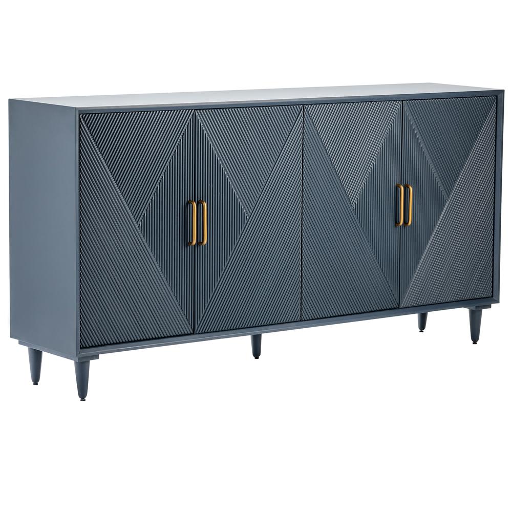72X16X37" 4 Door Tv Sideboard. Picture 2