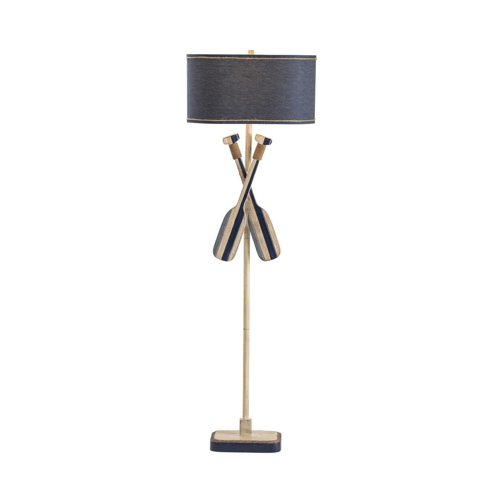 Crestview Collection CVAVP1423 Boat Oar Floor Lamp Lighting. Picture 1