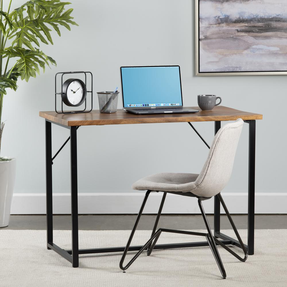 Brady Wood and Metal Desk. Picture 6