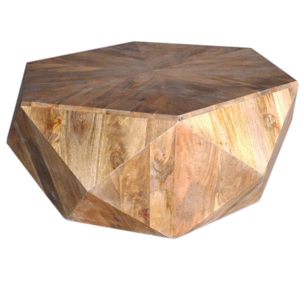 Wood Cocktail Table. Picture 4