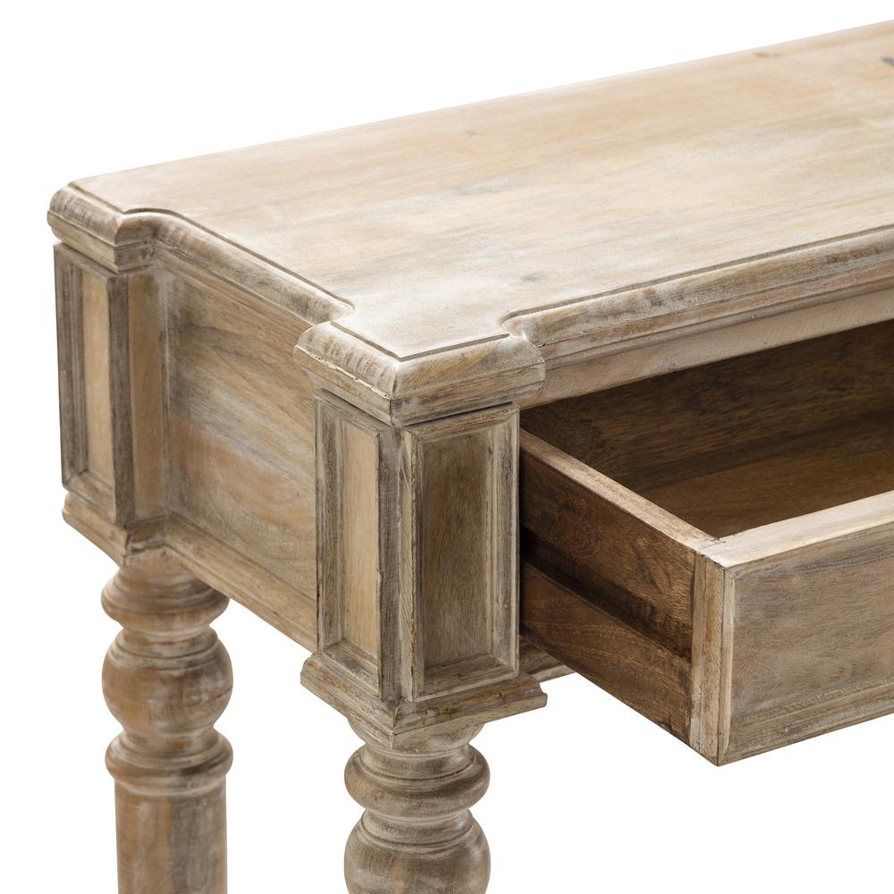 Crestview Collection CVFNR796 34" Turned Leg Console Tabl Accessories. Picture 4