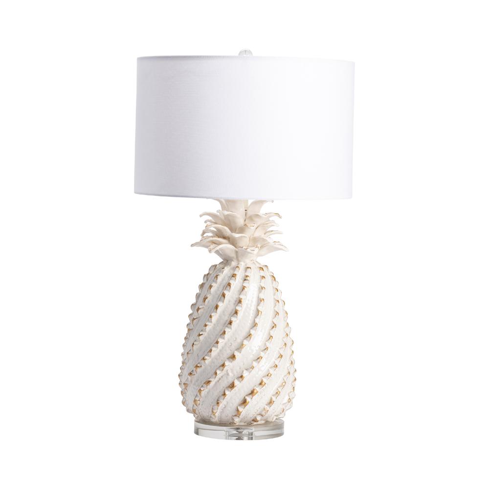 Crestview Collection The Estate Table Lamp White Ceramic 29.5" Ht.  Style. Picture 2
