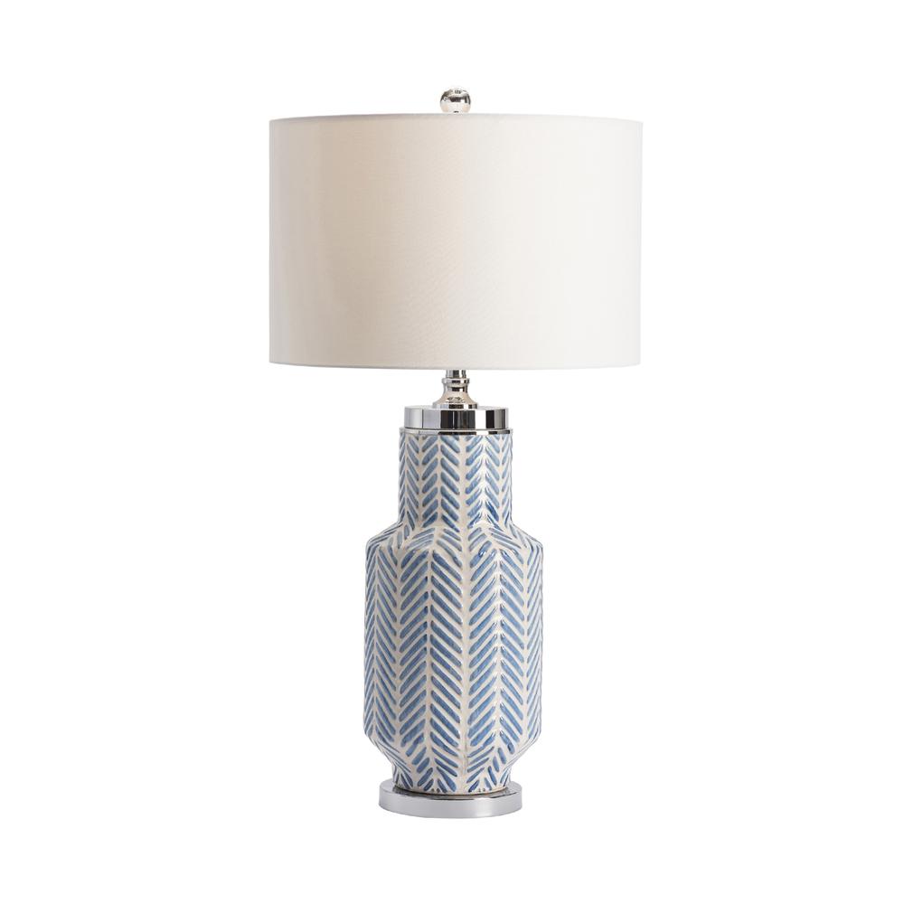 Crestview Collection CVAP2187 Fullbright Table Lamp Accessories, Chrome. Picture 1