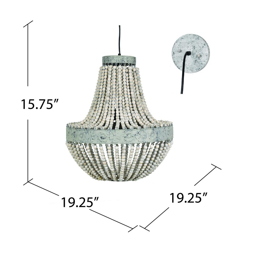 Crestview Collection CVAVP996 Andrea Chandelier Lighting. Picture 2