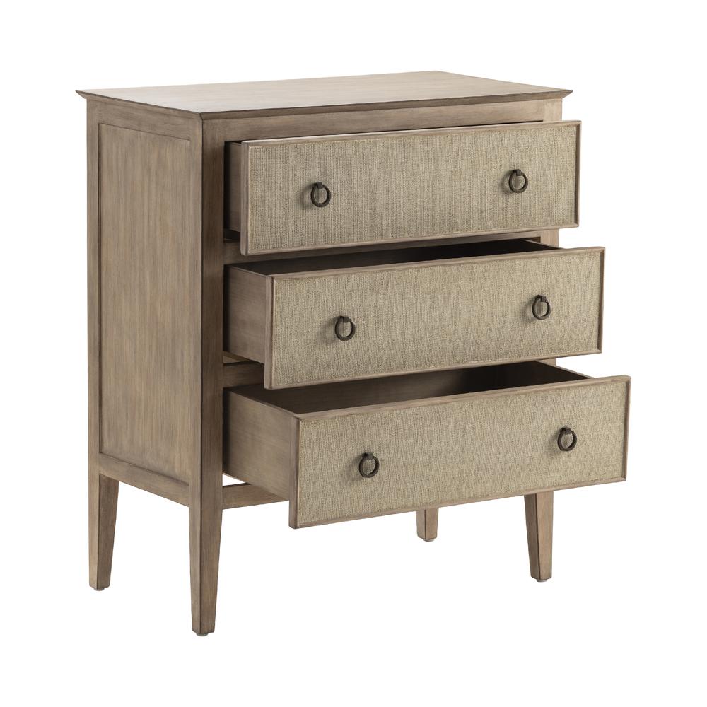 Crestview Collection Hawthorne Estate 3 Linen Drawer Chest. Picture 3