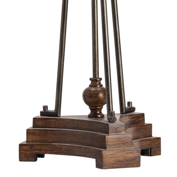 Crestview Collection CVAVP421 Kenwood Table Lamp Lighting, Brown. Picture 5