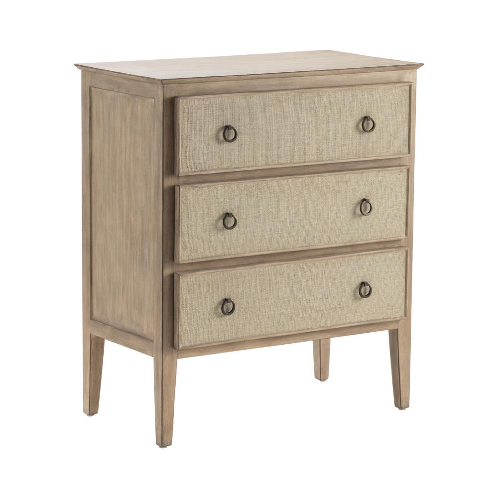 Crestview Collection Hawthorne Estate 3 Linen Drawer Chest. Picture 2