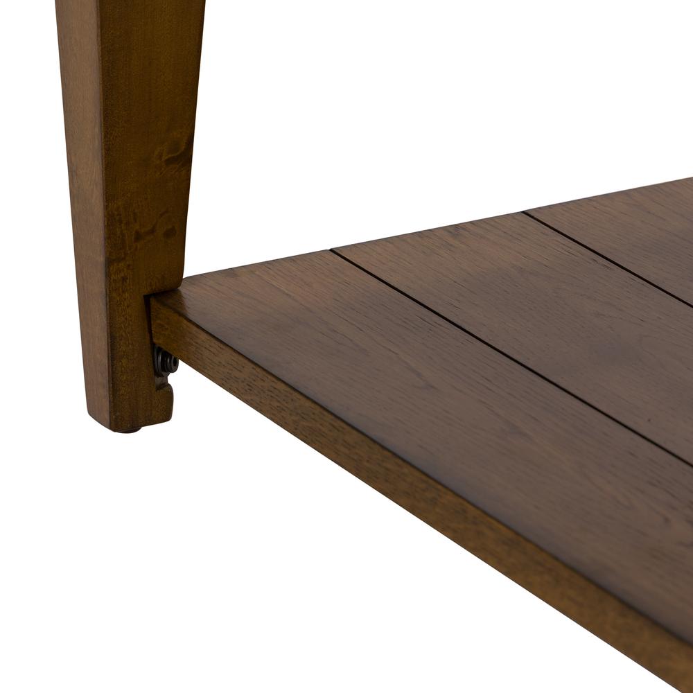 Lake House Lift Top Cocktail Table in Oak. Picture 8