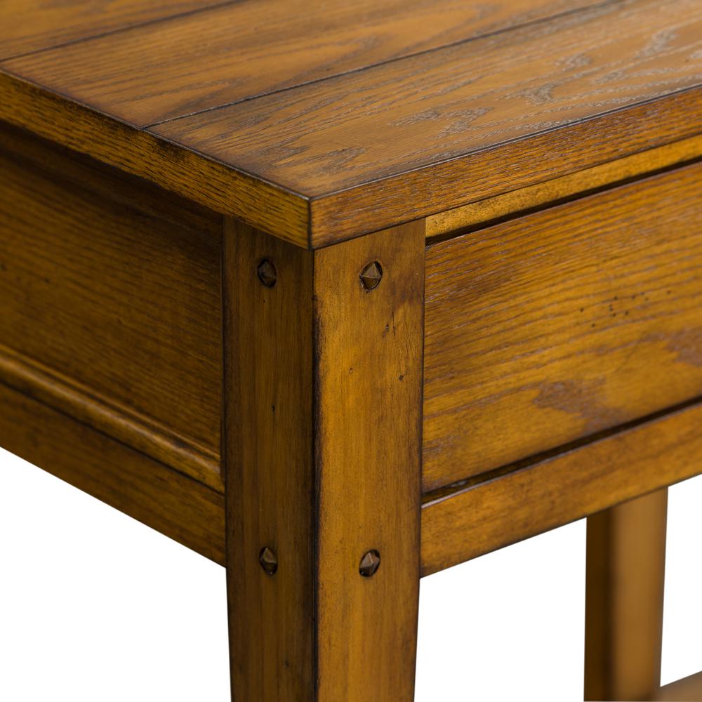 Lake House Sofa Table in Oak. Picture 15