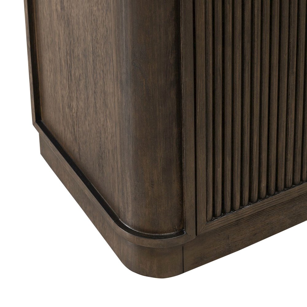 City View 82 Inch TV Console for Living Room  - Coffee Bean. Picture 7