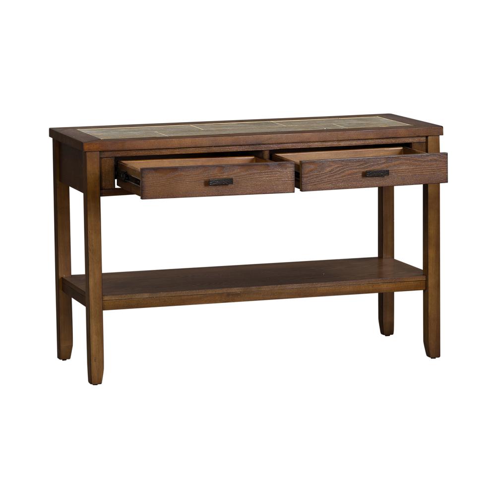 Mesa Valley Sofa Table in Tobacco. Picture 8