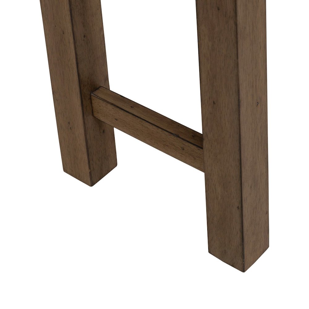 Brook Bay Upholstered Counter Height Bench for Dining Room - Sandstone Brown. Picture 5