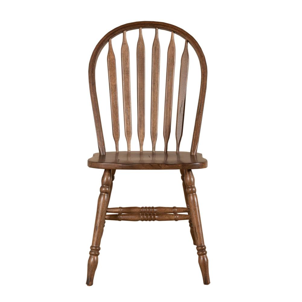 Carolina Crossing Windsor Side Chair in Antique Honey. Picture 2