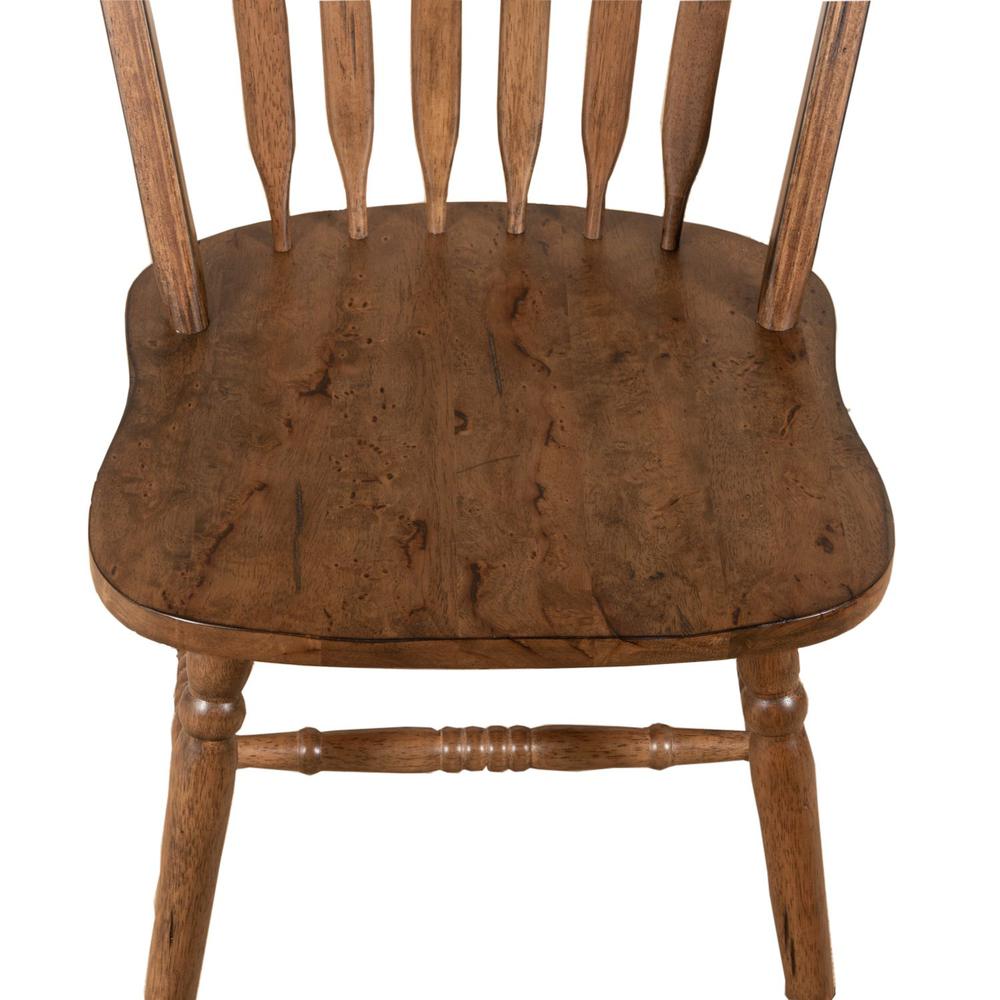 Carolina Crossing Windsor Side Chair in Antique Honey. Picture 7