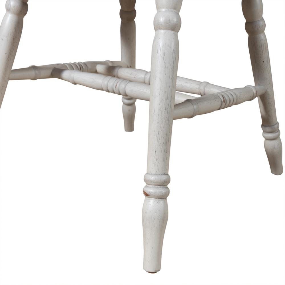 Windsor Side Chair- White- Set of 2 Solids White. Picture 9