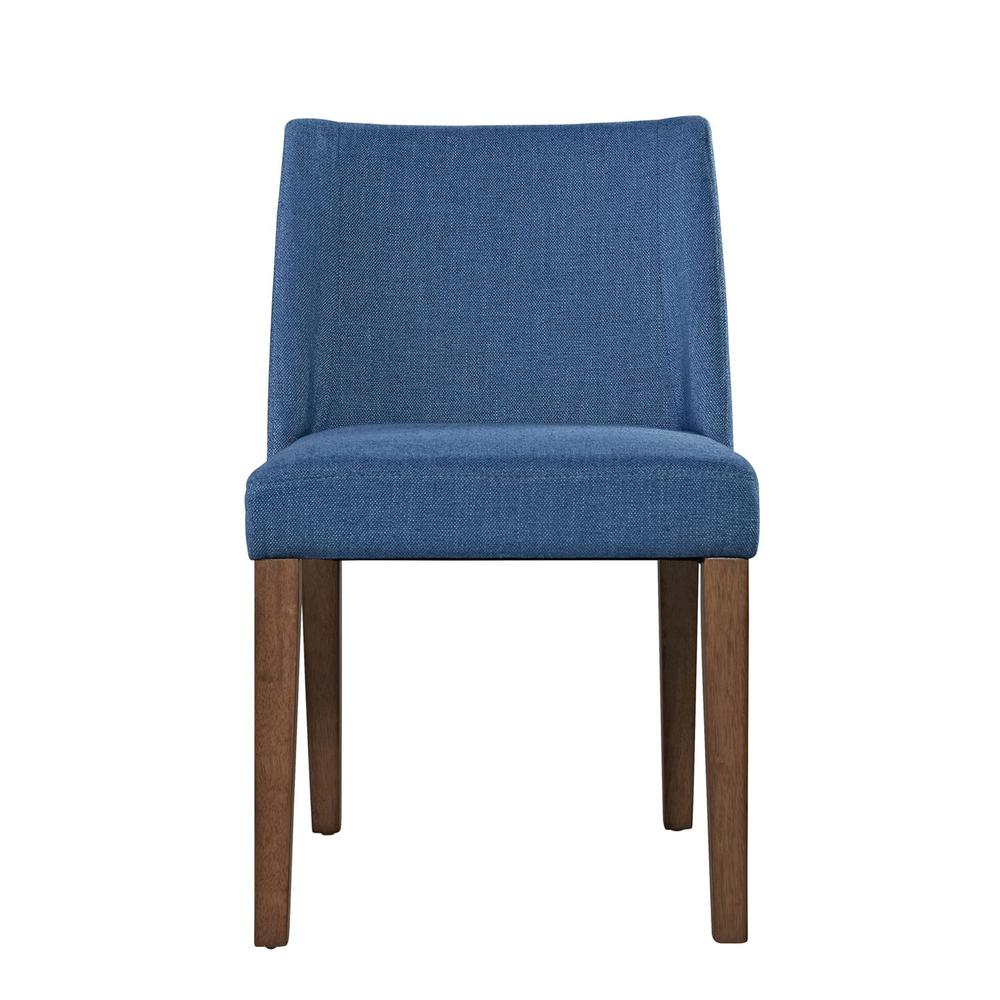 Space Savers Nido Chair - Blue (RTA) in Satin Walnut. Picture 7