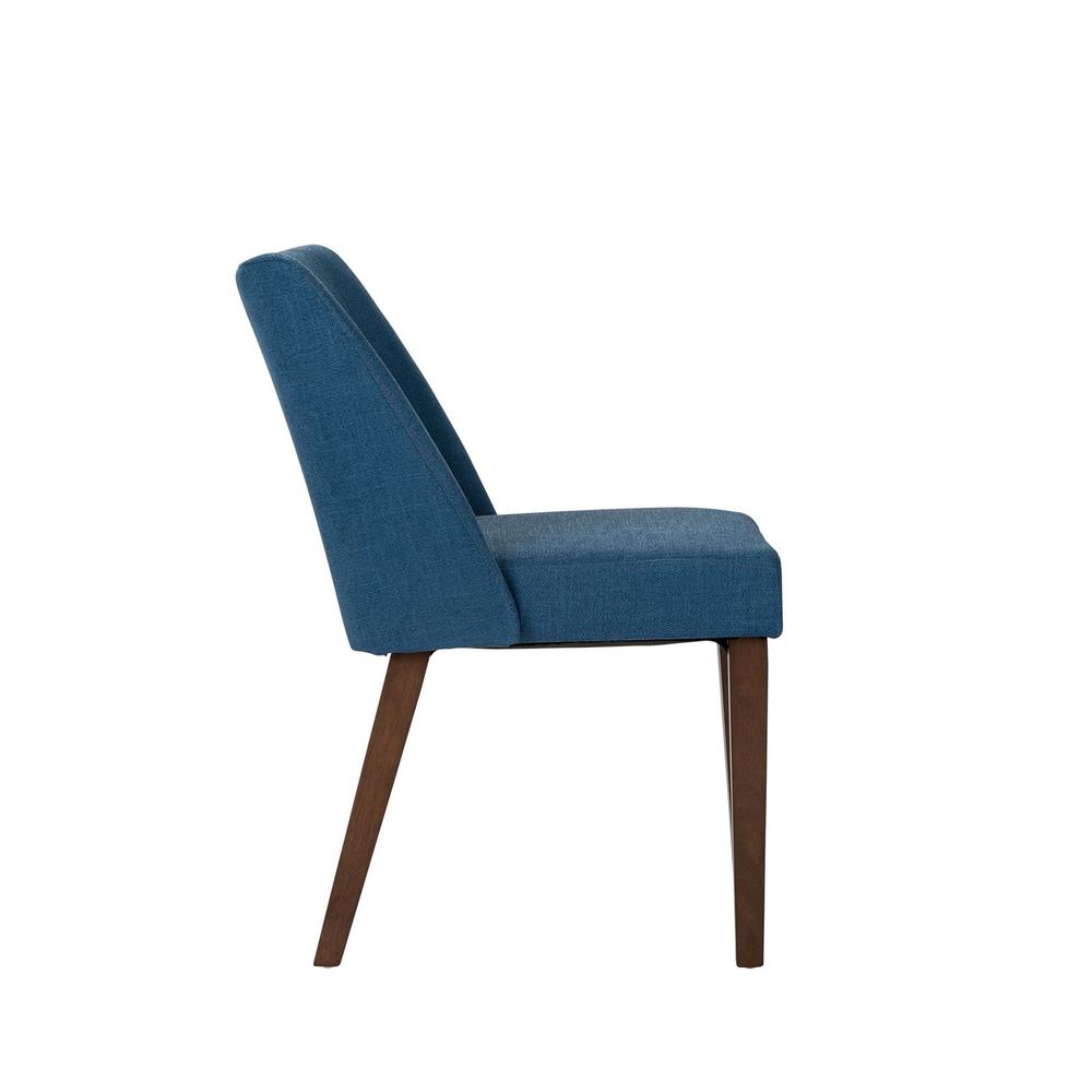 Space Savers Nido Chair - Blue (RTA) in Satin Walnut. Picture 9