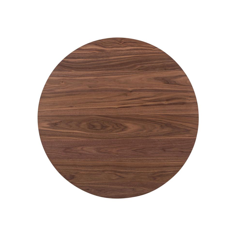 Space Savers Gathering Table in Satin Walnut. Picture 4