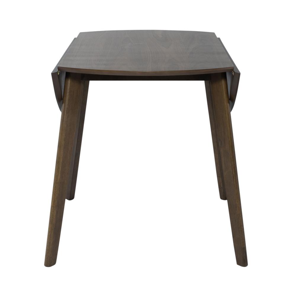 Space Savers Drop Leaf Table in Satin Walnut. Picture 6