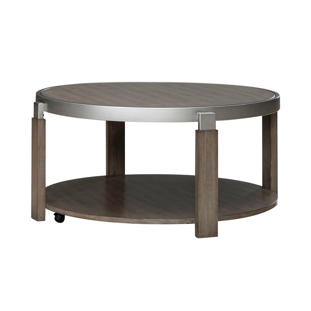 Sutton 3 Piece Set for Living Room - Cocktail Table, 2 End Tables -Bleached Sand. Picture 2