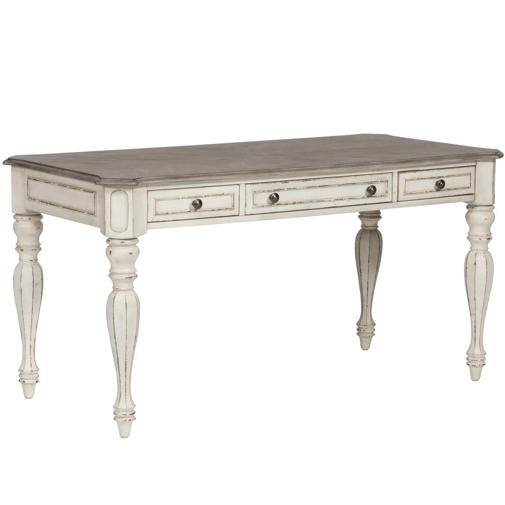 Magnolia Manor Writing Desk in Antique White. Picture 1