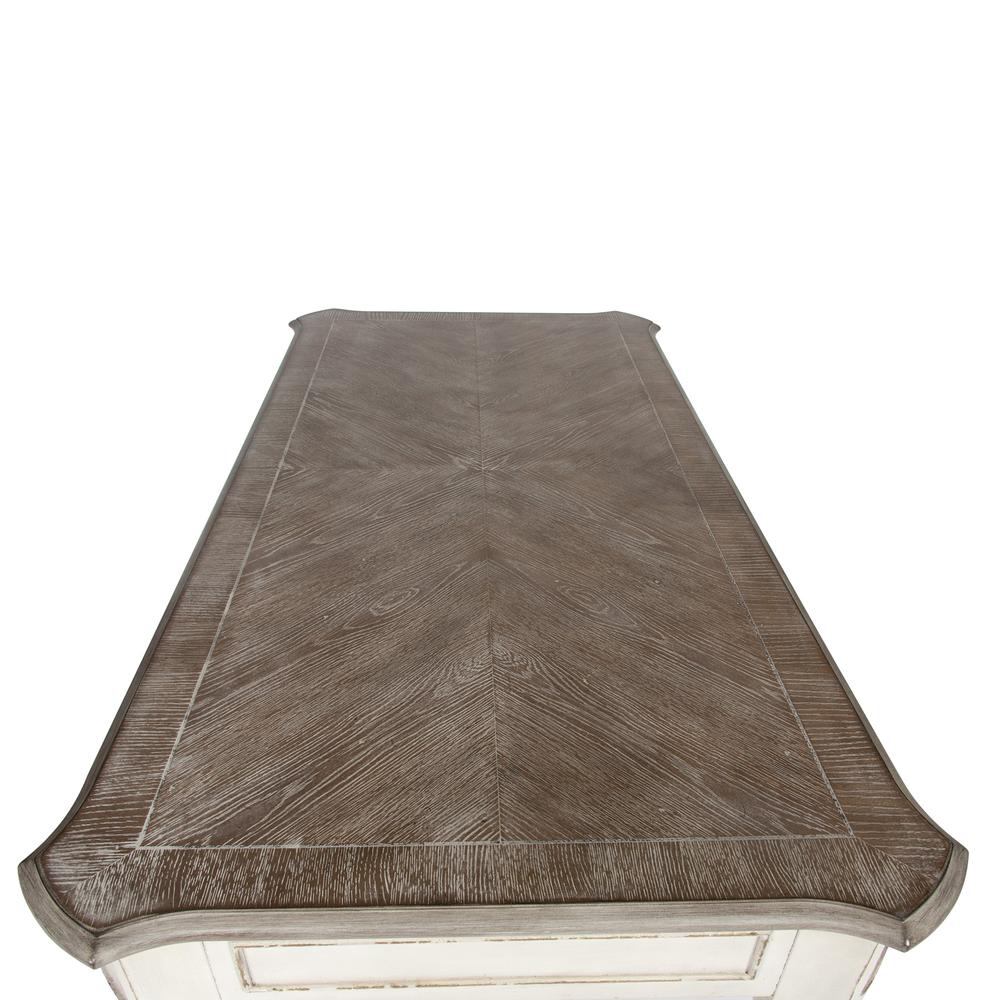 Magnolia Manor Writing Desk in Antique White. Picture 4