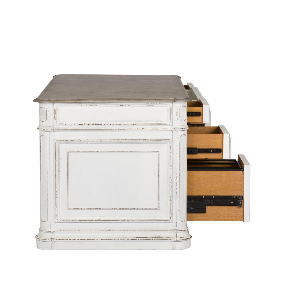 Magnolia Manor Desk in Antique White. Picture 9