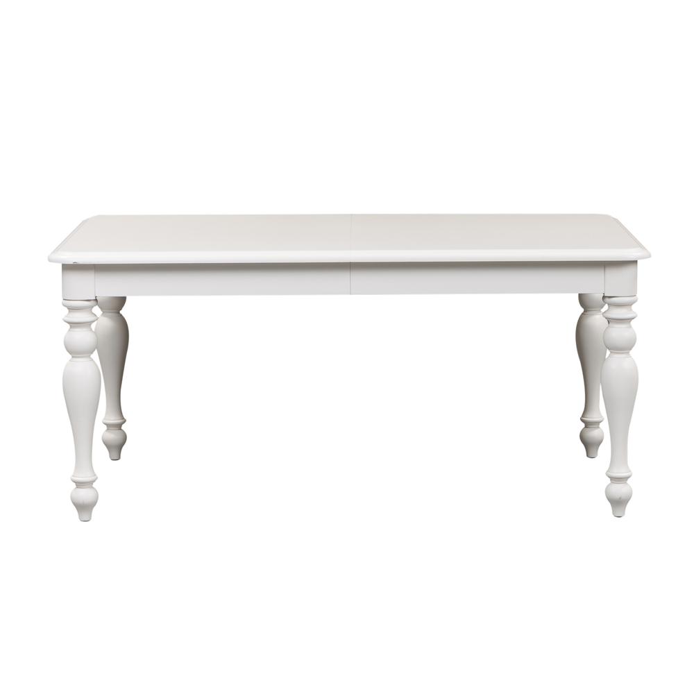 Summer House Rectangular Leg Table in Oyster White. Picture 14
