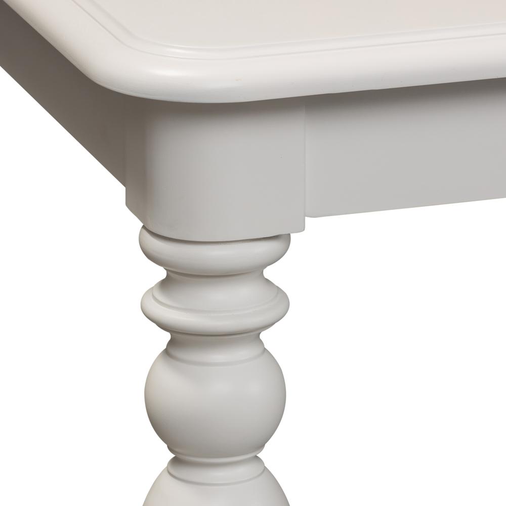 Summer House Rectangular Leg Table in Oyster White. Picture 18