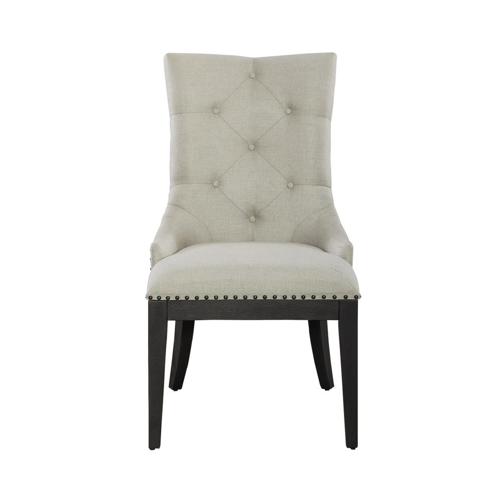 Uph Shelter Side Chair (RTA) - Black - Set of 2 Traditional Multi. Picture 5