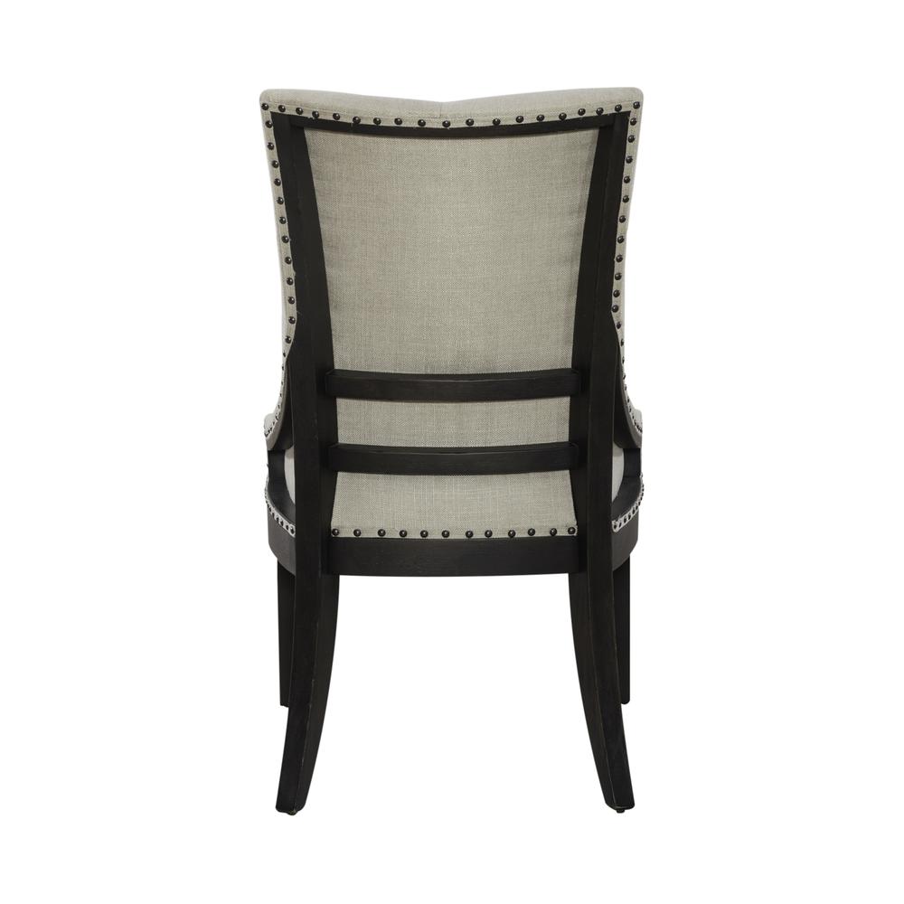 Uph Shelter Side Chair (RTA) - Black - Set of 2 Traditional Multi. Picture 4