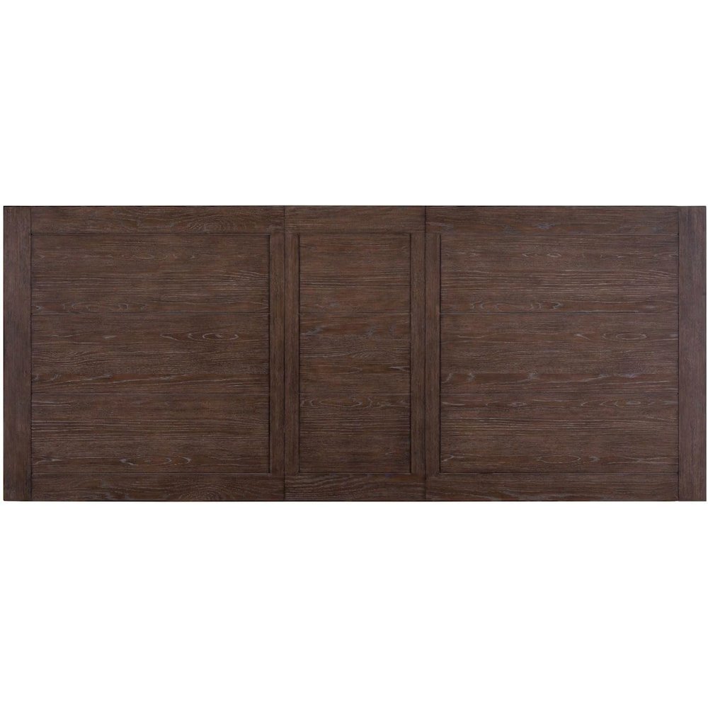 5 Piece Rectangular Table Dining Set with 4 Upholstered Chairs - Satin Espresso. Picture 6