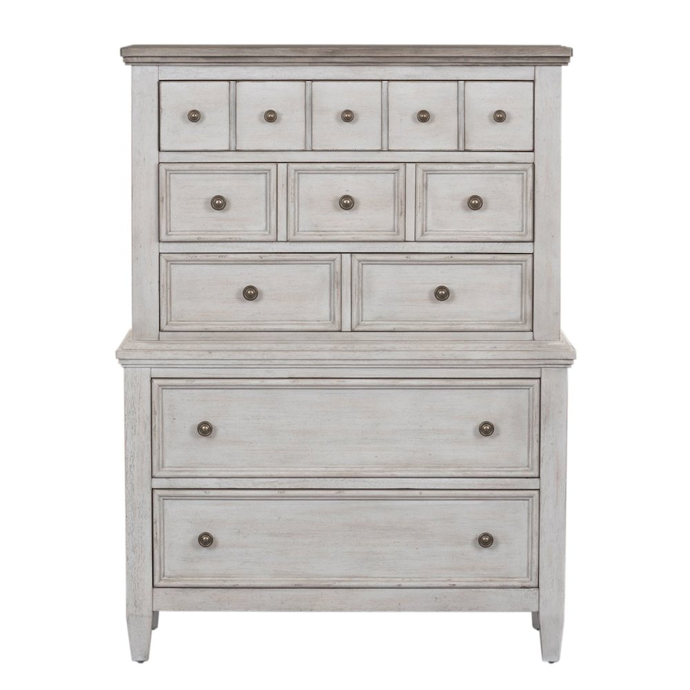 Heartland King Panel Bed, Dresser & Mirror, Chest. Picture 2