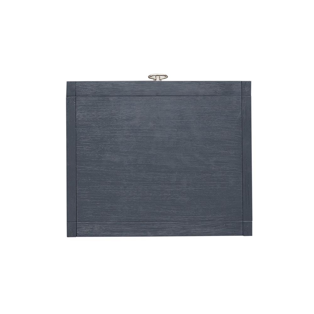 East End 1 Drawer Accent Table in Wirebrushed Denim. Picture 5
